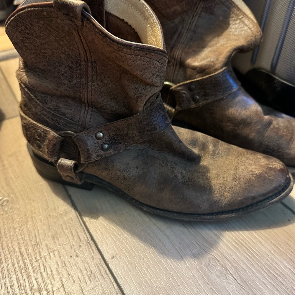 Frye Brown Leather Boots